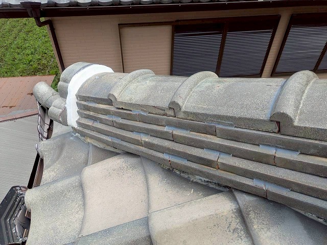 加古川市　寄り棟部分の補修完了